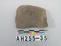 藏品(灰色夾砂陶口緣殘件)的圖片